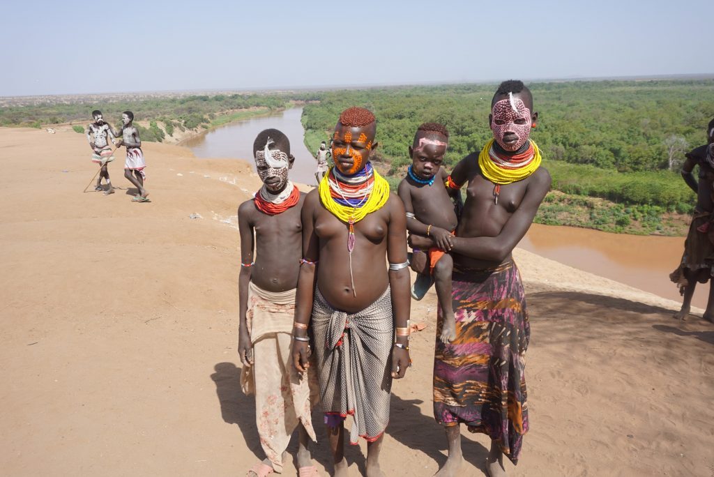 תכנון מסלול טיול שבטים אתיופים